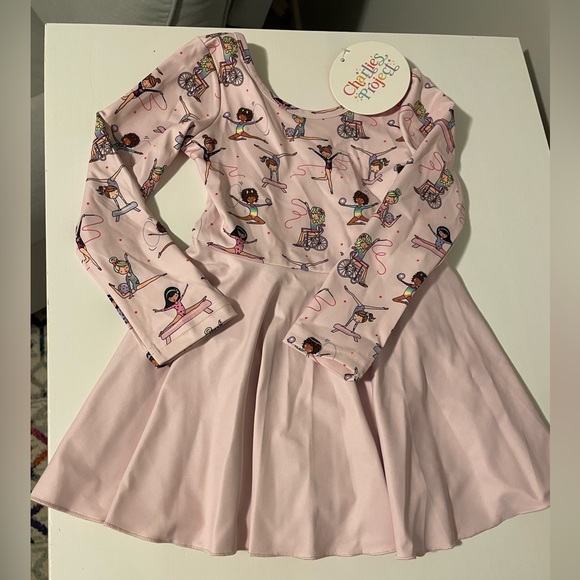 Charlie’s Project Happy Gymnastics Girls Leotard - Picture 1 of 5